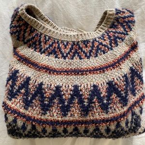 Cozy Multicolor Knit Sweater